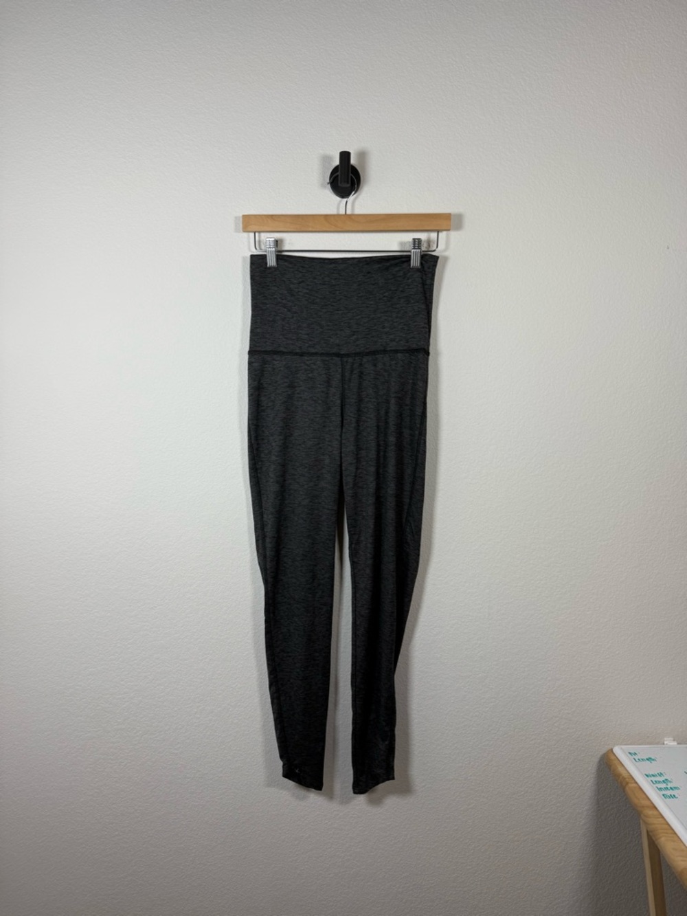 Barefoot Dreams Malibu Collection Butterchic Knit Fold Over Leggings Charcoal S - Picture 6 of 14
